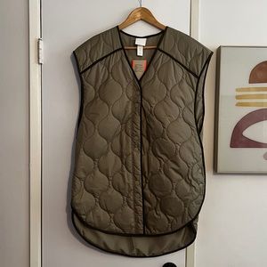 Water repellent vest